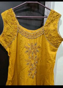 Yellow Kurta