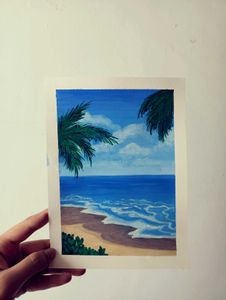 Beach Scene ⛱️🌞