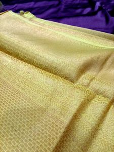 Golden Silk Saree