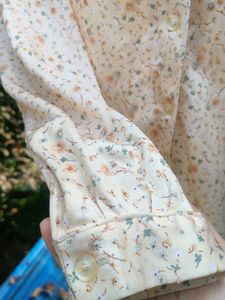Vintage Floral Blouse