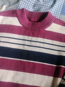 Striped Knit Sweater