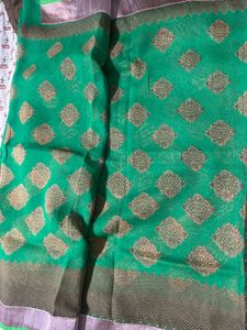 Green Saree