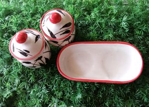Sugar Salt Container/ Ceramic Material