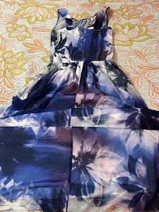 Floral Chiffon Party Dress