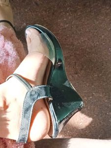 Black Butterfly Heels