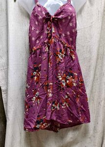 1449. Floral Print Dress