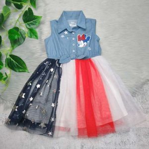 Disney Minnie Mouse Denim Dress