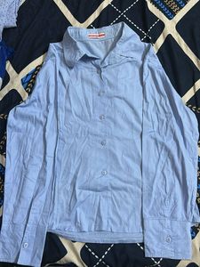 Blue Button-Down Shirt