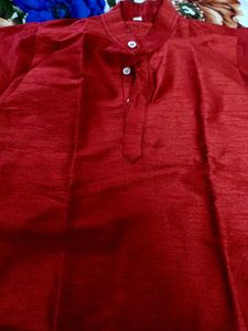 Elegant Red Kurta Set