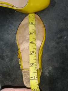 Yellow Footwear