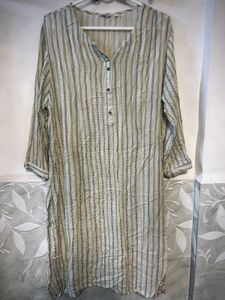 Sale 2 Kurti Combo- Stripped And Patchwork