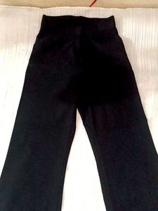 Black Wide Leg Trousers