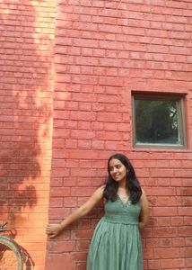 Green summer dress