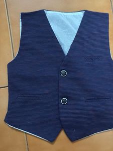 boys jacket sleeveless formal