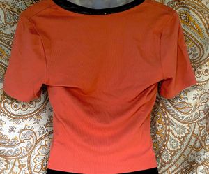 Forever 21 Ribbed Top - L