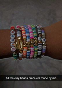 Clay Beads Bracelets
