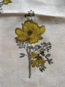 Yellow Embroidered Kurti Xxl