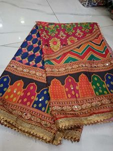 🤩NEW BIG Colourful Print Chunni