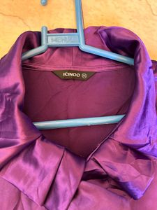 Purple Shein Blouse
