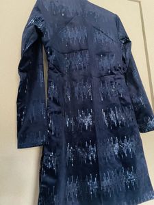 Slim fit Velvet Sequin Indo Western