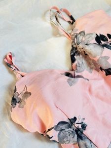 Pink Short Dress @ 250 rs