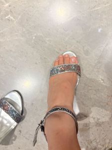 DorothyPerkin Multicolour Sparkly Ankle Strap Heel
