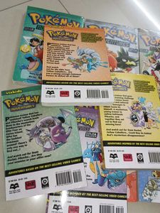 Pokemon Adventures Manga Set