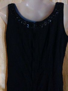 Black Sleeveless Dress