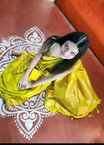 Elegant Yellow Saree