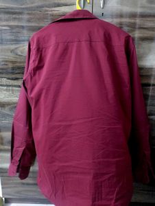 Maroon Casual Shirt