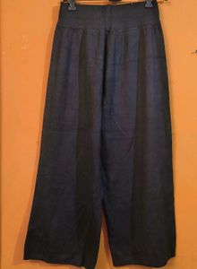 WIDE- LEG STRETCHABLE PANTS