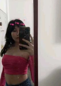 A party Wear Crop Top