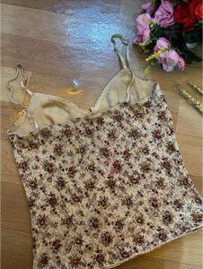 Floral Lace Cami Top