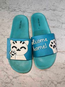 Cute Cat Slides - Size 7