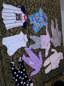 Baby Clothes Bundle - 8 Pieces