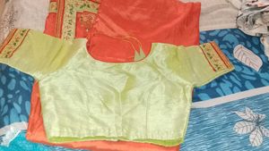 Beautiful Work Heavy Saree With Blouse
