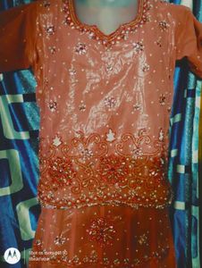 Elegant Pink Embroidered Lehenga Choli