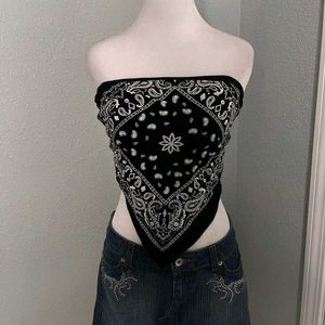 Bandana Tube Top