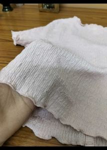 Women Crinkled Button-Front Tops