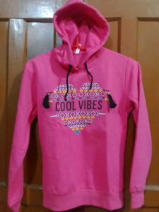 Cool Vibes Pink Hoodie