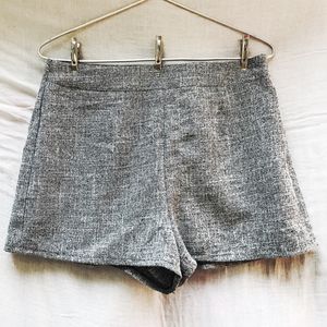 First J Korean Grey Shorts