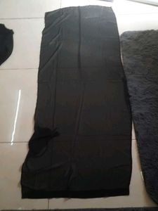 Elegant Black burkha Dupatta Hijab Set Brand New