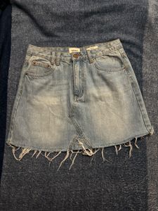 Indigo Denim Skirt