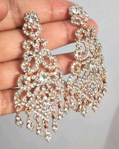 Sparkling Dangle Earrings
