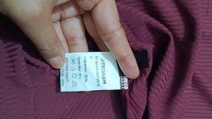 Shein Burgundy Bodysuit (32 -34inch)