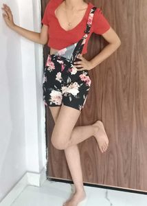 SHEIN Short Length Playsuit