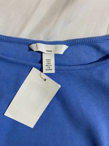 H&amp;M Blue Top In Size Small