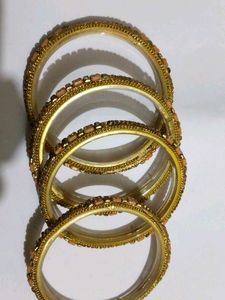 Golden Bangle Set