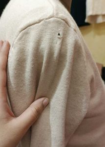 Cute Beige Cardigan with Teddy