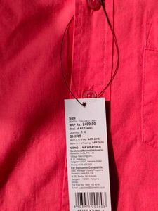 Pink Casual Shirt United Colors Of Benetton
